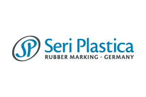 Logo der Seri Plastica GmbH – Spezialist für Rubber Marking und Referenzunternehmen der dbs Delta Service Business GmbH.